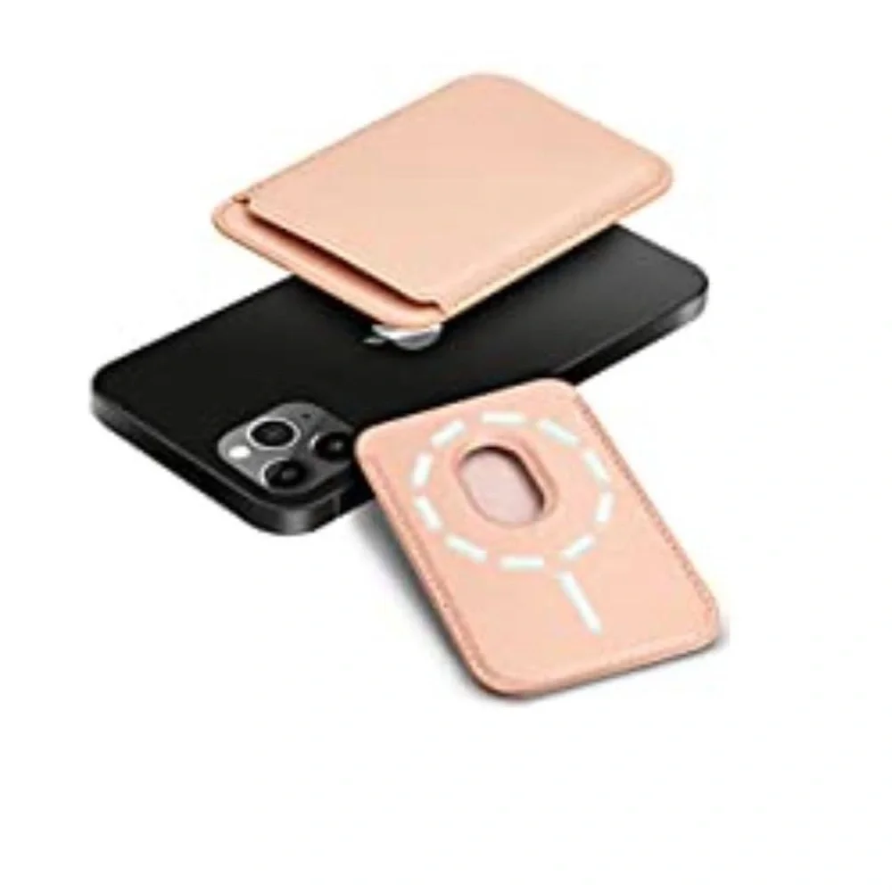 Rose gold Leather Phone Skin
